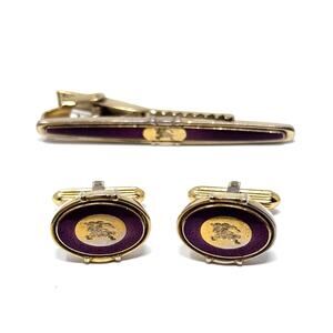 Burberry Tie Clip / Cufflinks Set